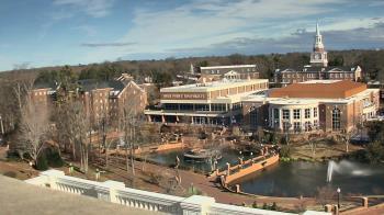 Weather camera view of High Point University.