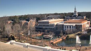 Weather camera view of High Point University.
