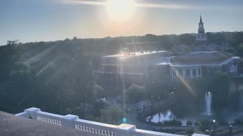 Weather camera view of High Point University.