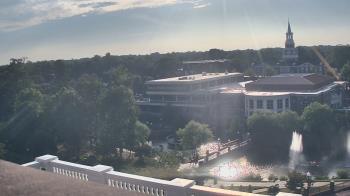Weather camera view of High Point University.