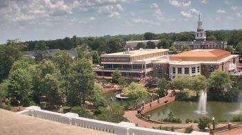 Weather camera view of High Point University.