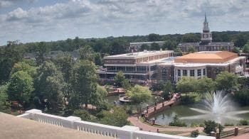 Weather camera view of High Point University.