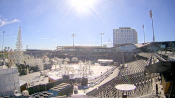 Weather camera view of Las Vegas Ballpark.