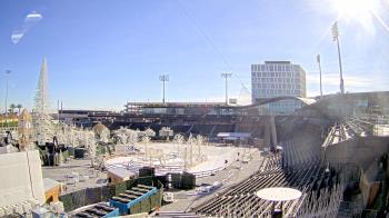 Weather camera view of Las Vegas Ballpark.