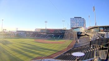 Weather camera view of Las Vegas Ballpark.