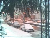 Weather camera view of Harrison Weather Center.