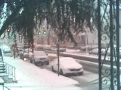 Weather camera view of Harrison Weather Center.