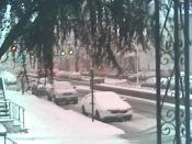 Weather camera view of Harrison Weather Center.