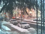 Weather camera view of Harrison Weather Center.