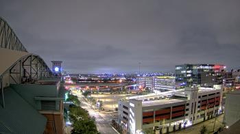 Weather camera view of Minute Maid Park.