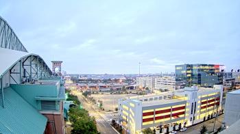 Weather camera view of Minute Maid Park.