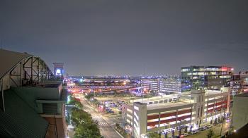 Weather camera view of Minute Maid Park.