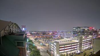 Weather camera view of Minute Maid Park.