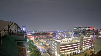 Weather camera view of Minute Maid Park.
