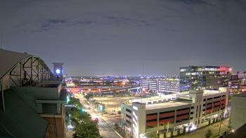 Weather camera view of Minute Maid Park.