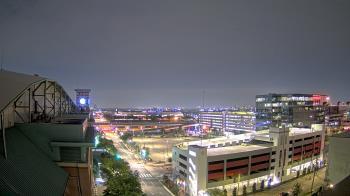 Weather camera view of Minute Maid Park.