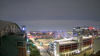 Weather camera view of Minute Maid Park.