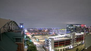 Weather camera view of Minute Maid Park.