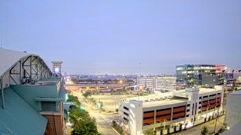 Weather camera view of Minute Maid Park.
