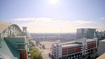 Weather camera view of Minute Maid Park.