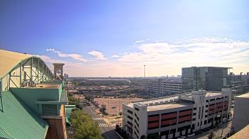 Weather camera view of Minute Maid Park.