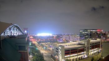 Weather camera view of Minute Maid Park.