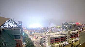 Weather camera view of Minute Maid Park.