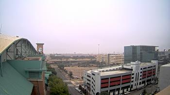 Weather camera view of Minute Maid Park.