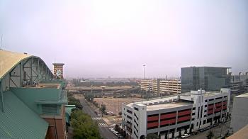 Weather camera view of Minute Maid Park.
