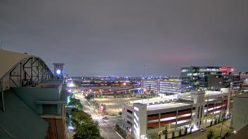 Weather camera view of Minute Maid Park.