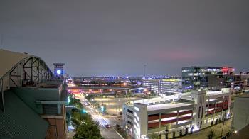 Weather camera view of Minute Maid Park.