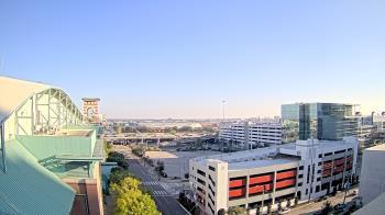 Weather camera view of Minute Maid Park.