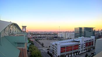 Weather camera view of Minute Maid Park.