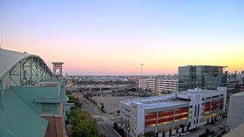 Weather camera view of Minute Maid Park.
