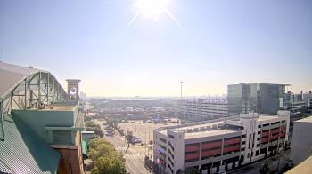 Weather camera view of Minute Maid Park.