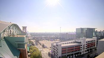 Weather camera view of Minute Maid Park.