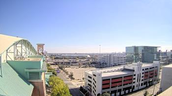 Weather camera view of Minute Maid Park.