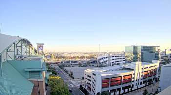 Weather camera view of Minute Maid Park.
