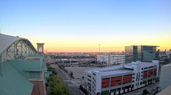 Weather camera view of Minute Maid Park.