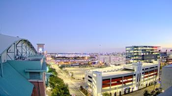 Weather camera view of Minute Maid Park.