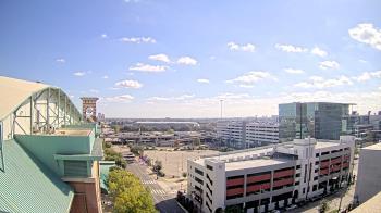 Weather camera view of Minute Maid Park.