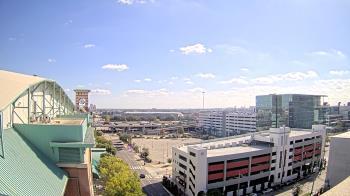 Weather camera view of Minute Maid Park.