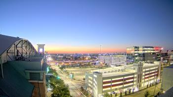 Weather camera view of Minute Maid Park.