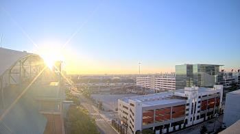 Weather camera view of Minute Maid Park.