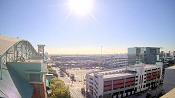 Weather camera view of Minute Maid Park.