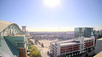 Weather camera view of Minute Maid Park.
