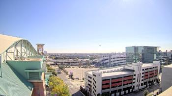 Weather camera view of Minute Maid Park.