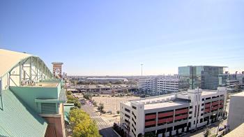 Weather camera view of Minute Maid Park.