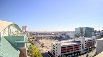 Weather camera view of Minute Maid Park.