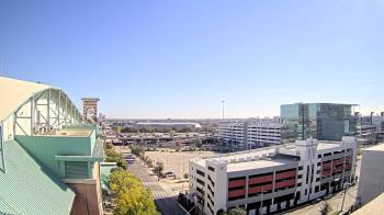 Weather camera view of Minute Maid Park.